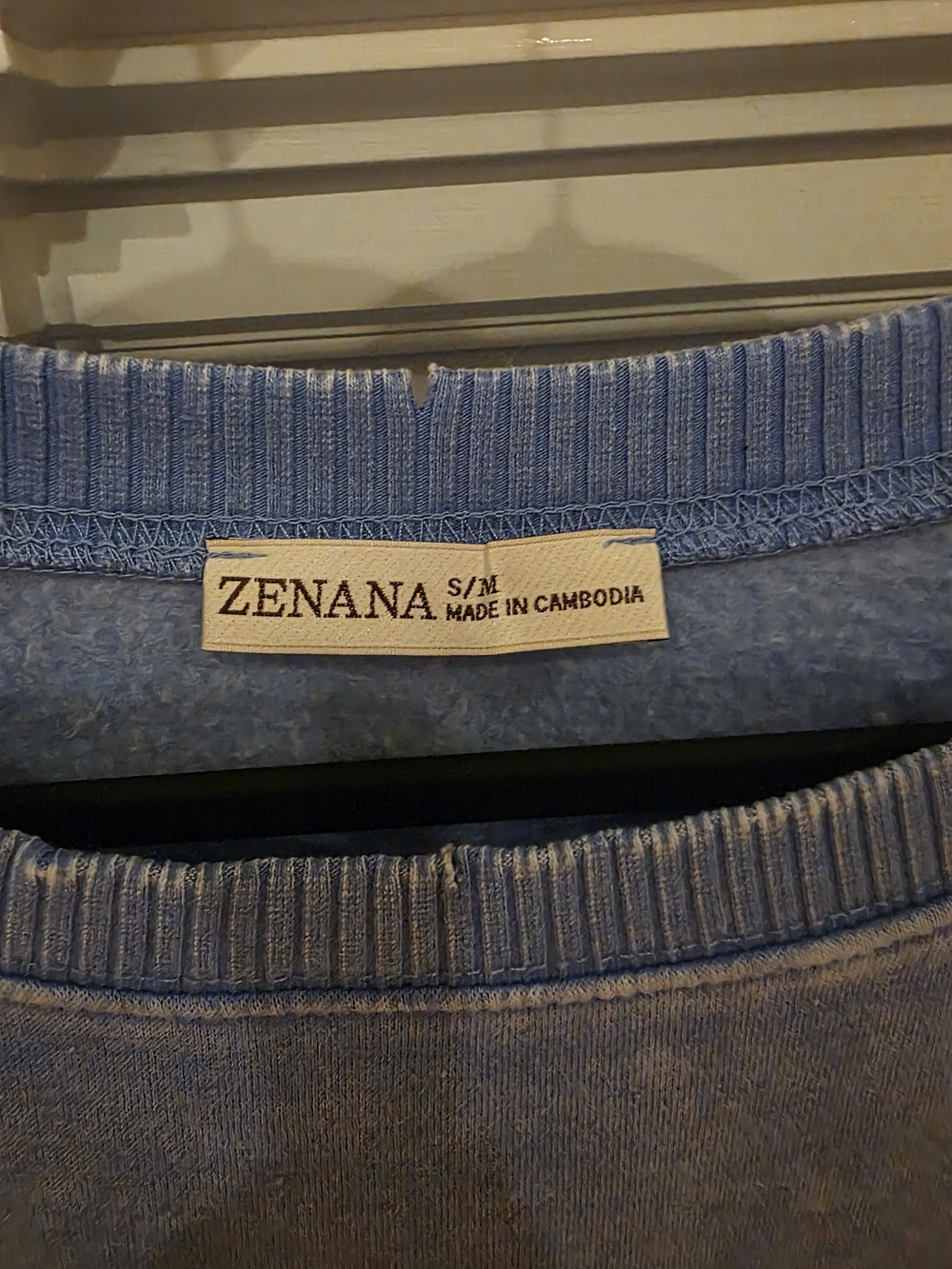 Zenana Outfitters Washed Marlin Wide-Leg Pants And Batwing Sweatshirt Set - Picture 4 of 7